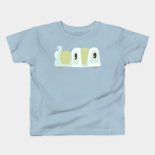 catepillar - blue Kids T-Shirt